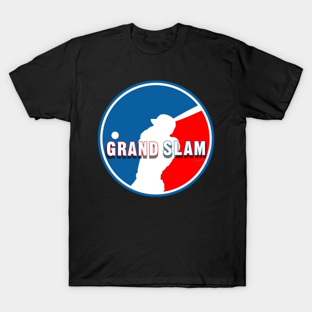 Grand Slam Baseball Logo T-Shirt by Ratherkool